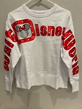 NWT Walt Disney World Minnie Mouse womens pullover shirt SZ S picture