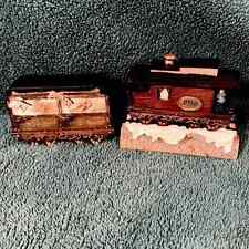 Vintage JC Penny 1998 Home Towne Express Circus Caboose & Track Set of 3 picture