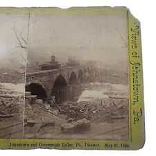 1889 Johnstown Great Flood SV, Stone Bridge, Railroad Bridge, Pennsylvania picture