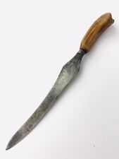 Vintage Alfred Williams Ebro Carving Knife Stag Handle Sheffield England  picture