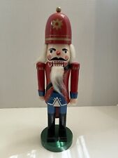 Vintage King Red Blue Suit 13.5 in. Nutcracker picture