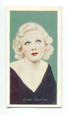 1934 GODFREY PHILLIPS CIGARETTES FILM FAVORITES #24 JEAN HARLOW MGM picture