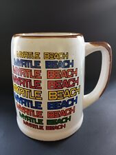 Vintage Myrtle Beach Rainbow Large Mug Cup 5