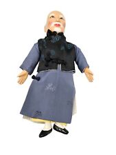 Vintage Antique 1920s Chinese Old Man Doll In Traditional Dress picture