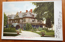 residence Hon. Levi P. Morton Rhinebeck NY New York postcard picture