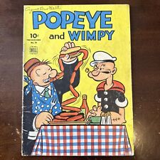 Four Color #70 (1945) - Popeye and Wimpy Golden Age picture