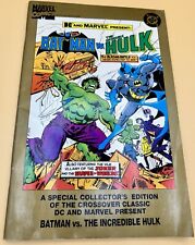 Batman vs The Incredible Hulk . Collectors Edition . DC  And Marvel picture