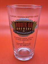 ROUTE 66 Brewery & RESTAURANT Pint Glass St Louis Missouri Union Station NICE picture