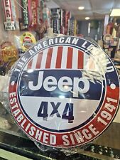 Jeep Button Sign picture