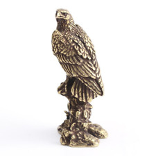 Handmade Brass Eagle Ornaments Accessories Vintage Pure Copper Bird Desk Decor A picture