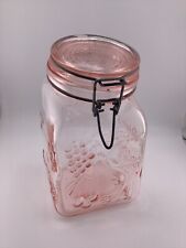 Vintage Casadis Milano Pink Glass Container picture