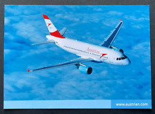 Austrian Airlines | Tyrolean Airbus A319 Aircraft Postcard - Airline Issued picture