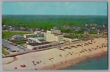 Postcard Delaware Rehoboth Beach New Henlopen Hotel & Motor Lodge Chrome A351 picture
