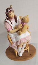 The American Girls Collection From Hallmark Samantha Holding Toy Bear Ornament  picture