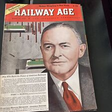 Railway Age April 15, 1957  Men Who Build The Future Of American Railroads picture