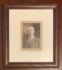 Antique Photograph- Jack Mc Cue- Laramie, Wy 1898 Mc Cue Dairy Historical Framed picture