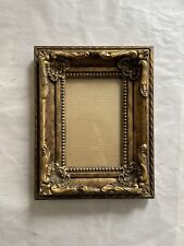 vintage gold ornate Baroque Rococo frame Fit Art 4x6 picture