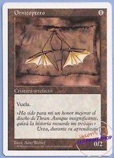 Ornithopter Spanish MTG MISPRINT. Wrong Casting Cost 1 Instead 0 picture
