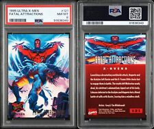 1995 Fleer Ultra, X-Men, Marvel, #121 Fatal Attractions, X-Overs PSA 8 picture