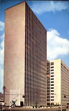City County Building ~ Detroit Michigan ~ 1960s Marshall Fredericks sculpture picture
