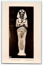 c1920's The Gold Coffin Egypt Tutankhamen RPPC Photo Unposted Antique Postcard picture
