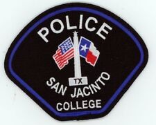 TEXAS TX SAN JACINTO COLLEGE POLICE NICE SHOULDER PATCH SHERIFF picture