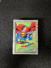 The RETURN OF SUPERMAN (Skybox/1993) Complete Trading Card Set DC COMICS 1-100 picture