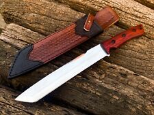 Premium Hunting Knife - Handmade J2 Steel Tanto Knife Micarta Handle W/Sheath picture