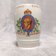 King Edward VIII Coronation May 1937 Mug British Pottery M. F. UK Royal Family picture