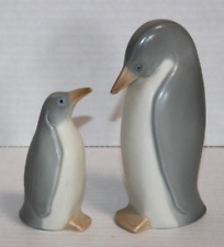 Vintage Mother & Baby Emperor Penguin Figurines picture