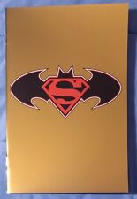 Superman Batman #1 High Grade NM Gold Foil Big Time Collectibles NYCC Convention picture