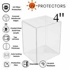 50 PK Protectors Cases Storage Clear Box Display 4