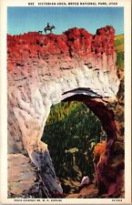 Bryce National Park UT-Utah, Colorful Victorian Arch Vintage Souvenir Postcard picture