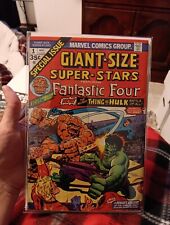 GIANT-SIZE SUPER-STARS #1 Hulk vs Thing Fantastic Four Marvel Comics 1974 picture