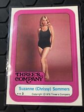Vintage 1978 Three's Company Topps Sticker Card #3 (NM) picture