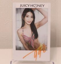 Suzu Honjo Polaroid Photocard Cheki Signed Japanese Idol picture
