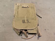 ORIGINAL WWII US ARMY M1928 COMBAT FIELD HAVERSACK BACKPACK-OD#3 picture