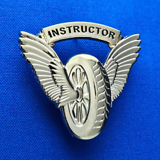 MOTOR WHEEL WING PIN-INSTRUCTOR. Item #827: 24K Gold plated finish picture
