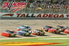 Race Action Talladega Superspeedway, Talladega Alabama - 4x6 Postcard- NASCAR picture