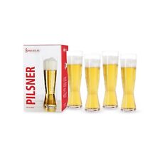 Spiegelau Beer Classics Tall Pilsner Glasses, Set of 4, European-Made Lead-Fr... picture