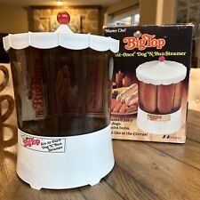 Vintage Master Chef BIG TOP Six at Once Hot Dog Bun Steamer W/Instruction Manual picture