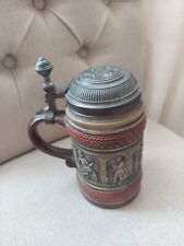 Vintage GERZIT Limited Edition 7/1000 - West Germany Beer Stein Stamped Lidded  picture