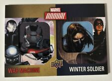 2016 Marvel Annual Character War Machine Winter Soldier #DCP-3 Dual Patch 5ui picture