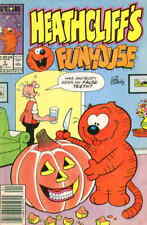 Heathcliff's Funhouse #5 (Newsstand) FN; Marvel/Star | pumpkin carving cover - w picture