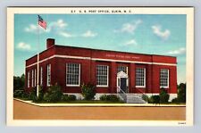 Elkin NC-North Carolina, U.S. Post Office Building, Antique Vintage Postcard picture