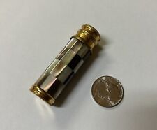 Vintage Le Kid Mother of Pearl Abalone Shell & Brass French Perfume Atomizer picture