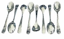 Degrenne PARIS 18/10 Stainless - Aquatic Couture 8 - Piece Spoon Dessert Spoons picture