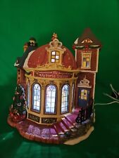 Member's Mark Victoria Palace Large Ceramic LED Lighted Musical Christmas House  picture