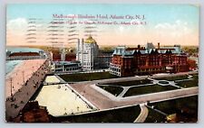 Marlborough Blenheim Hotel Atlantic City NJ Vintage Postcard Posted 1914 picture