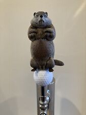 Caddyshack Gopher Beer Tap Handle w/Real Golf Ball, Gopher,Tap Handle Displays picture